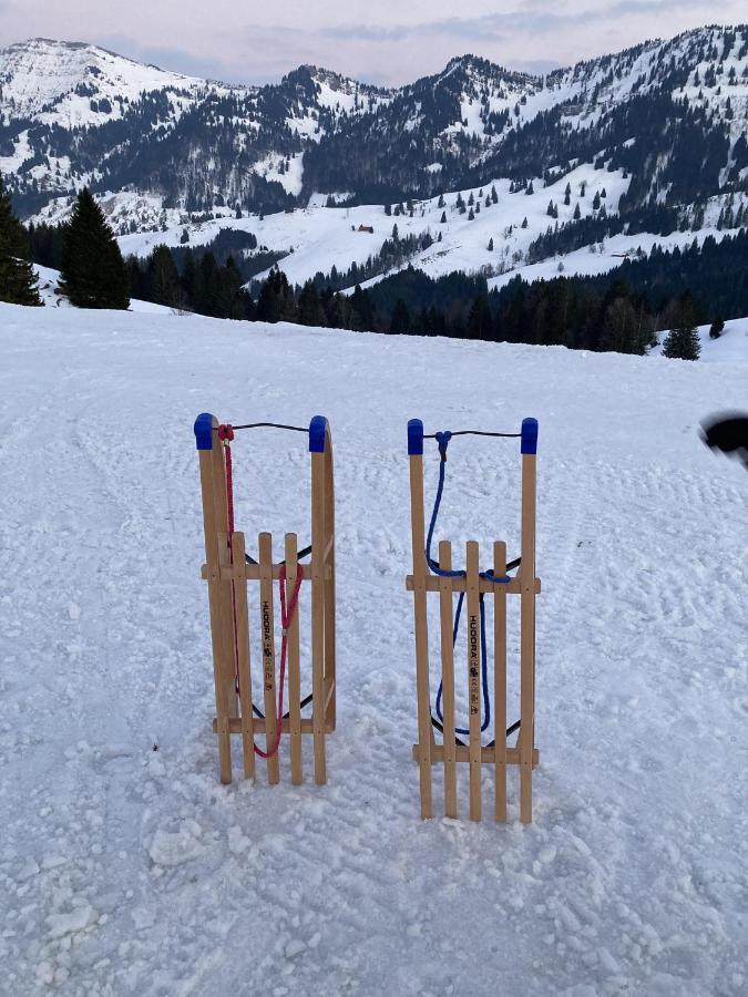 Ferienwohnung Trifts | Einzelbetten | Parkplatz Wangen im Allgäu المظهر الخارجي الصورة